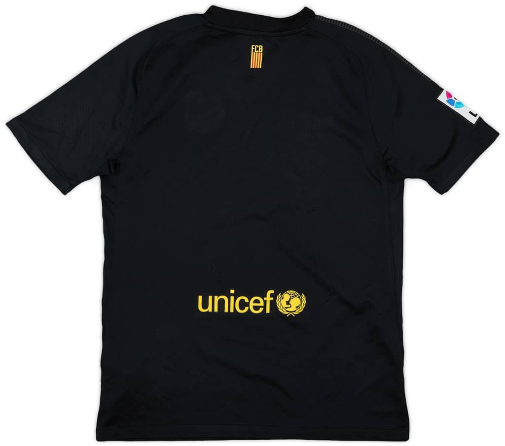2011-12 Barcelona Away Shirt - 8/10 - (L.Boys)
