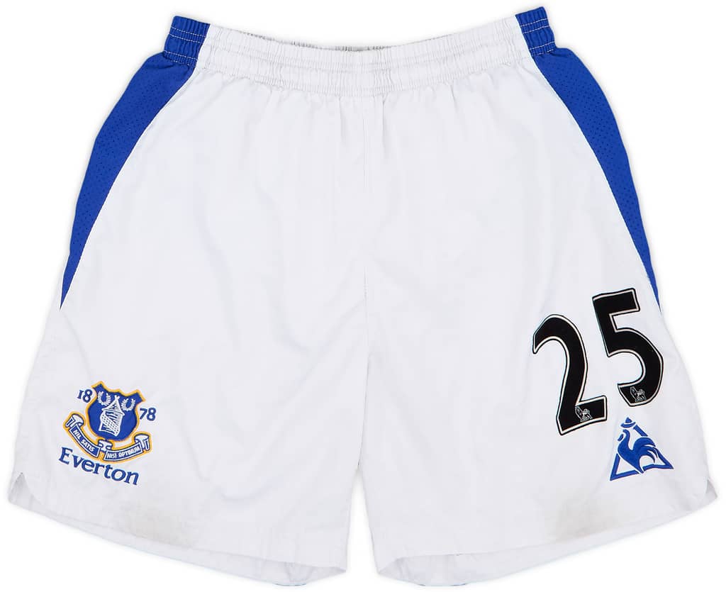 2009-10 Everton Home Shorts #25 (Fellaini) - 6/10 - (M)