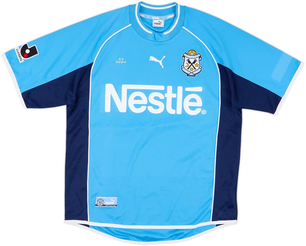 2002 Jubilo Iwata Home Shirt - 9/10 - (L)