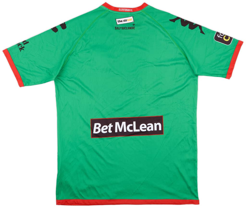 2016-17 Glentoran Home Shirt - 9/10 - (XXL)
