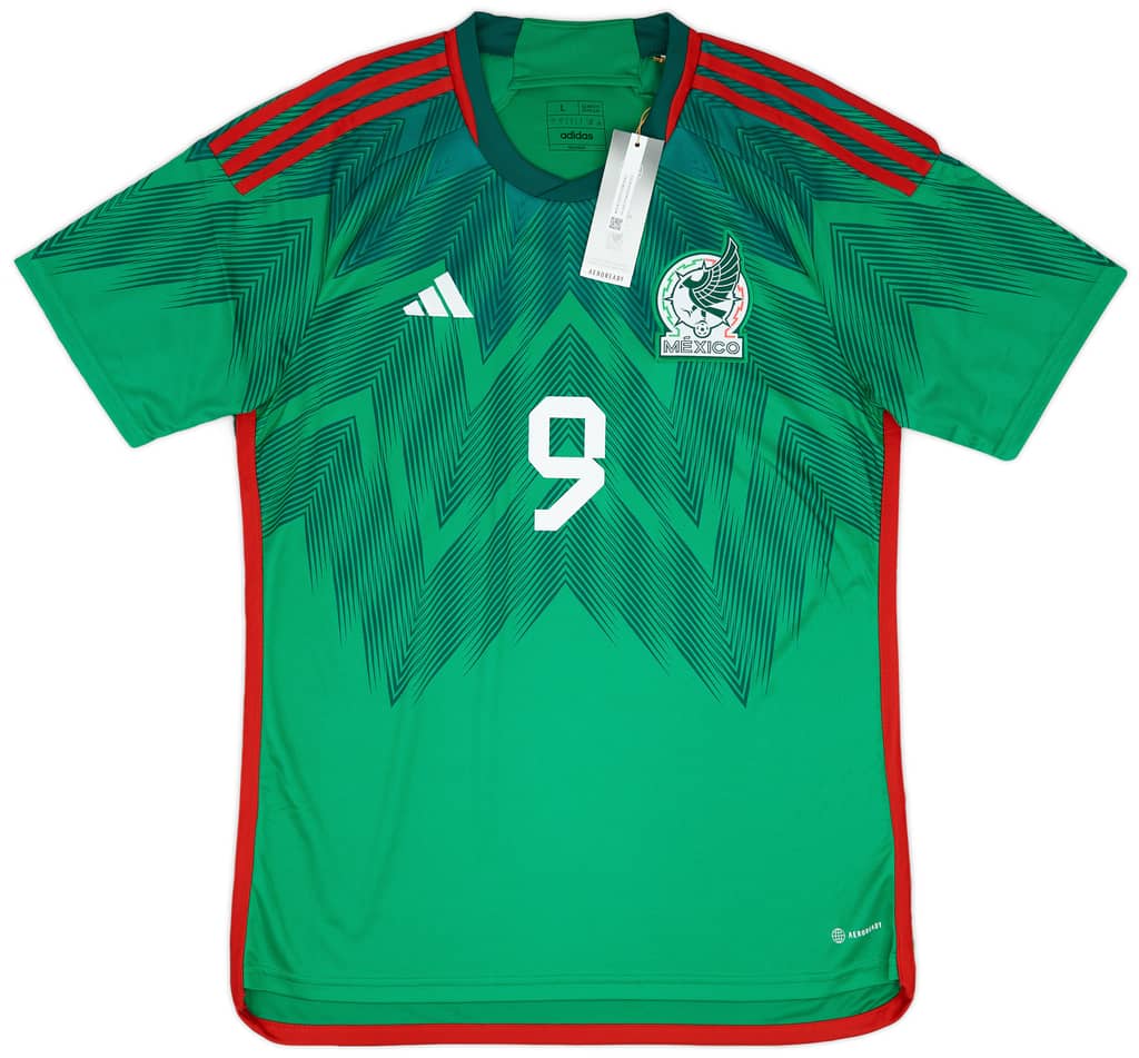 2022-23 Mexico Home Shirt Raul #9