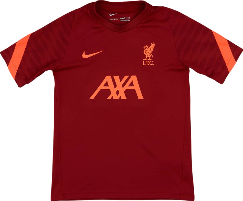 2021-22 Liverpool Nike Training Shirt - 8/10 - (L.Boys)