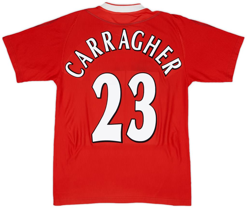 2002-04 Liverpool Home Shirt Carragher #23 - 6/10 - (S)