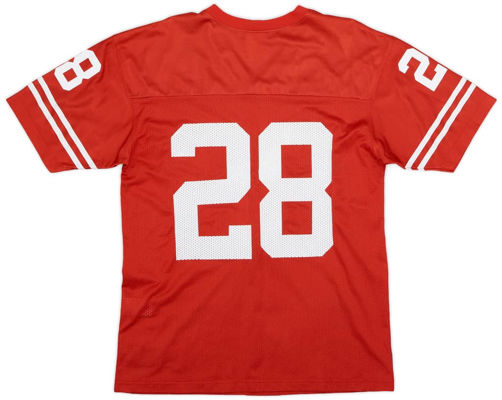 2001-04 Wisconsin Badgers Davis #28 adidas Home Jersey - 7/10 - (L)