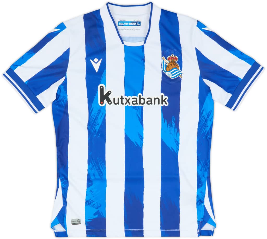 2022-23 Real Sociedad Home Shirt - As New - (KIDS)