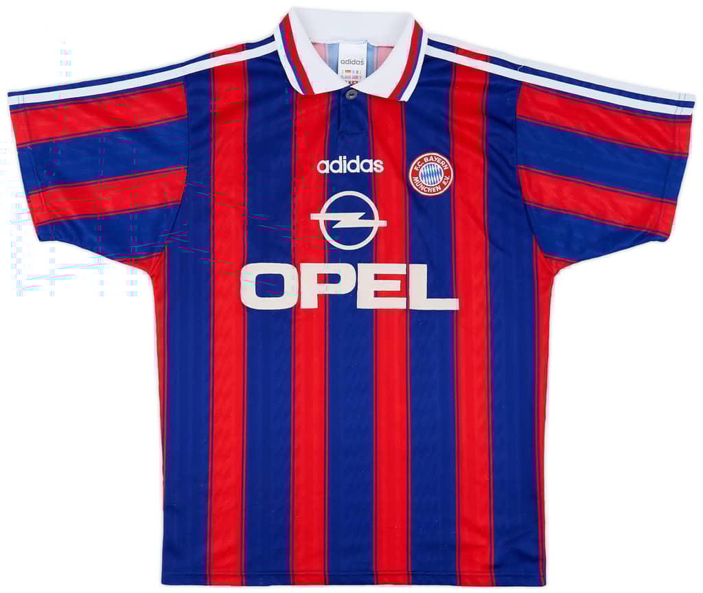 1995-97 Bayern Munich Home Shirt Scholl #7 - 8/10 - (S)