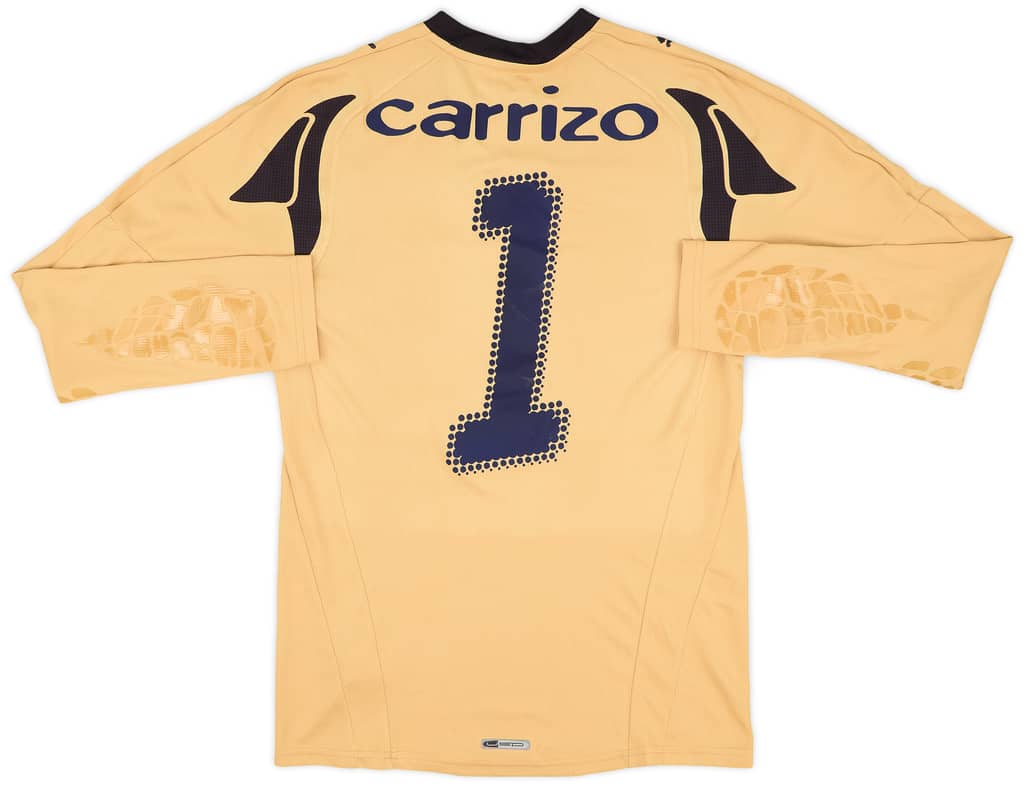 2007-08 Lazio GK Shirt Carrizo #1 - 9/10 - (S)
