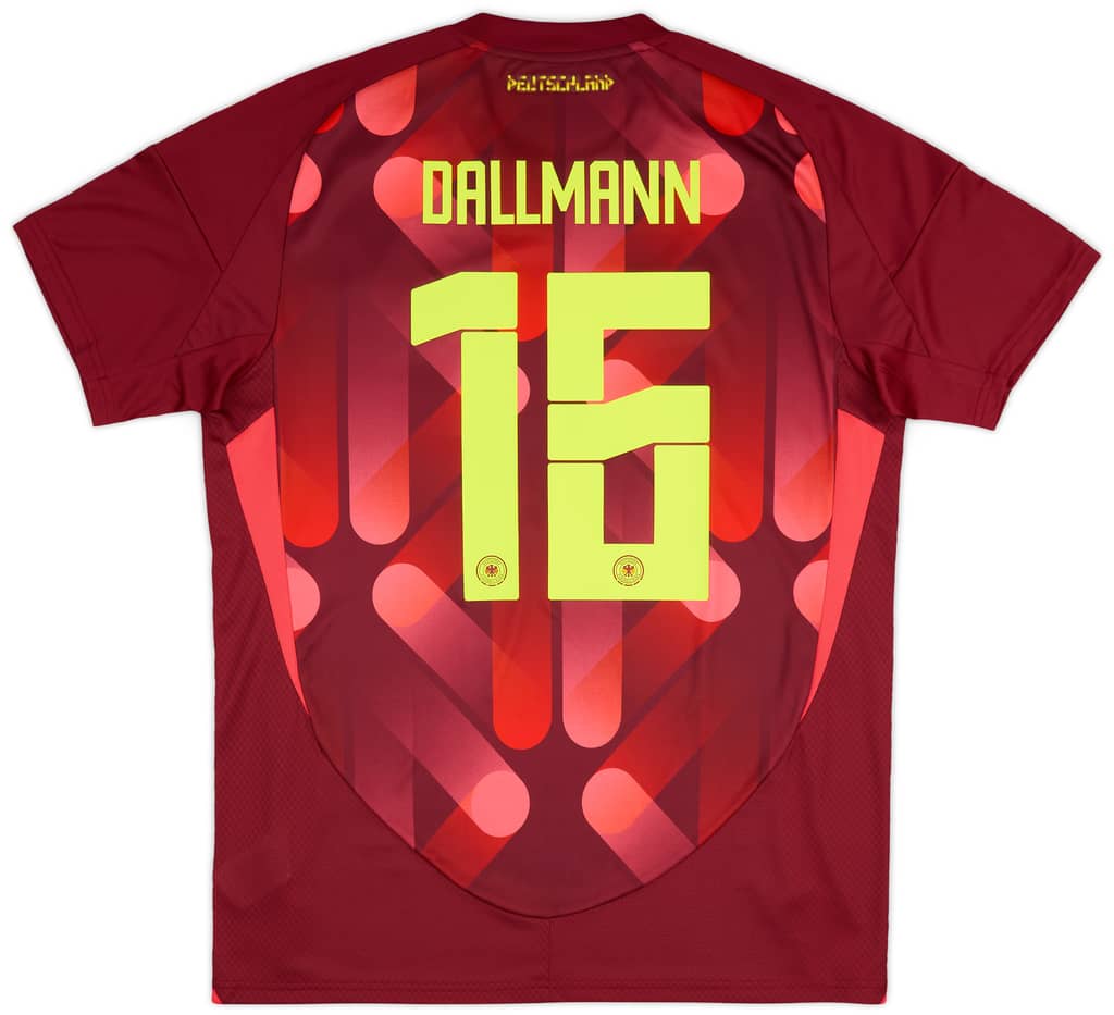 2025-26 Germany Women's Away Shirt Dallmann #16 (Unisex fit)