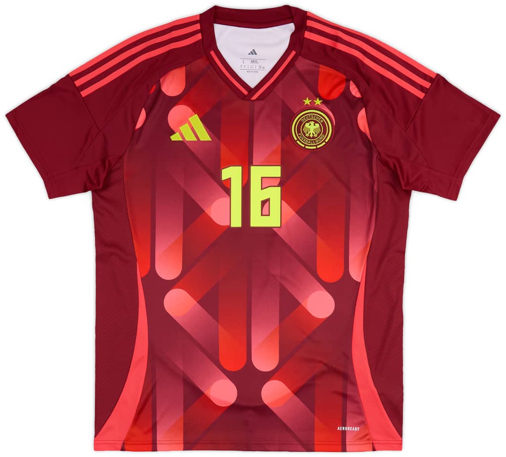 2025-26 Germany Women's Away Shirt Dallmann #16 (Unisex fit)