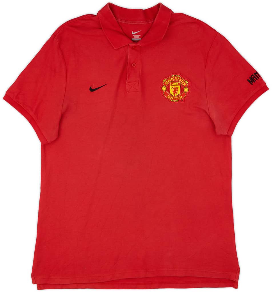 2011-12 Manchester United Nike Polo Shirt - 6/10 - (XL)