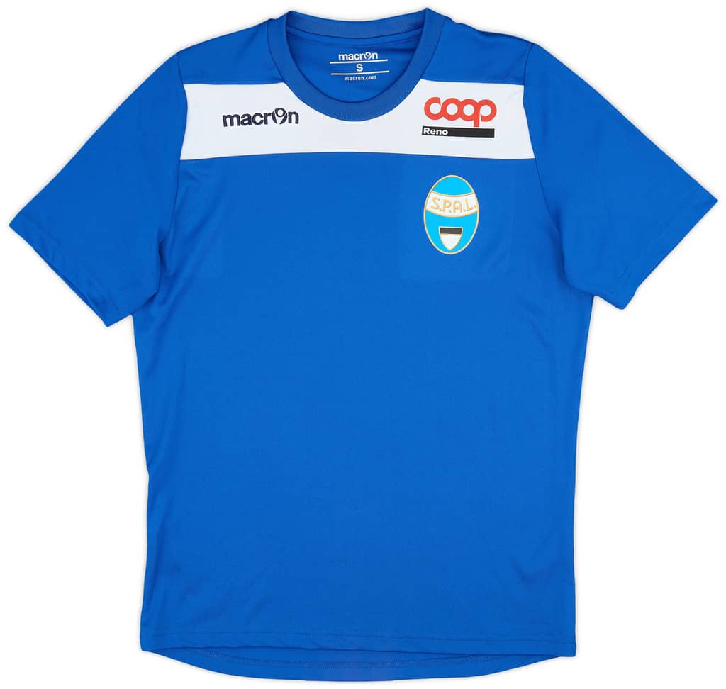 2017-18 SPAL Macron Training Shirt - 6/10 - (S)