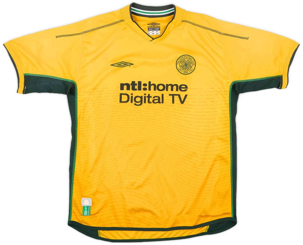 2002-03 Celtic Away Shirt Lennon #18 - 7/10 - (L)