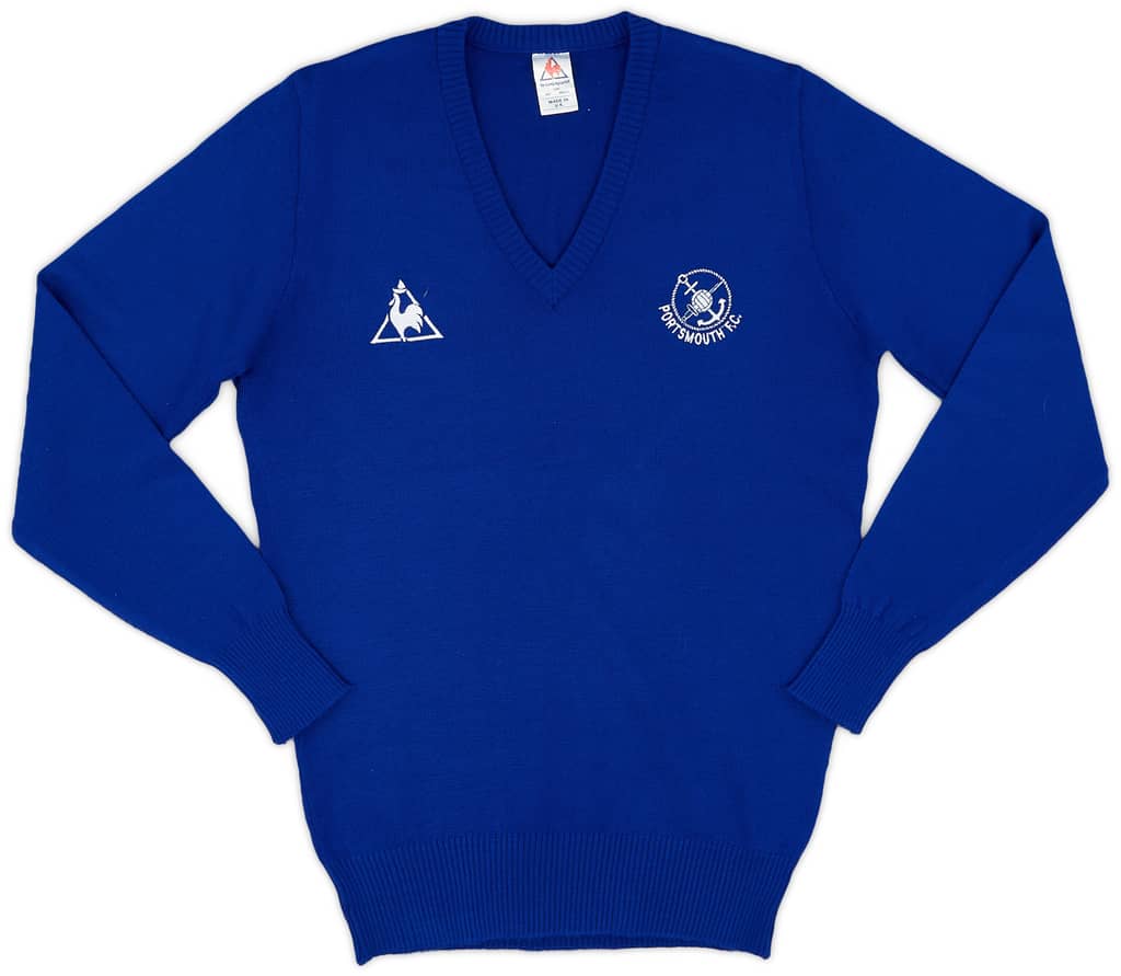 1983-85 Portsmouth Le Coq Sportif Sweat Top - 9/10 - (S)