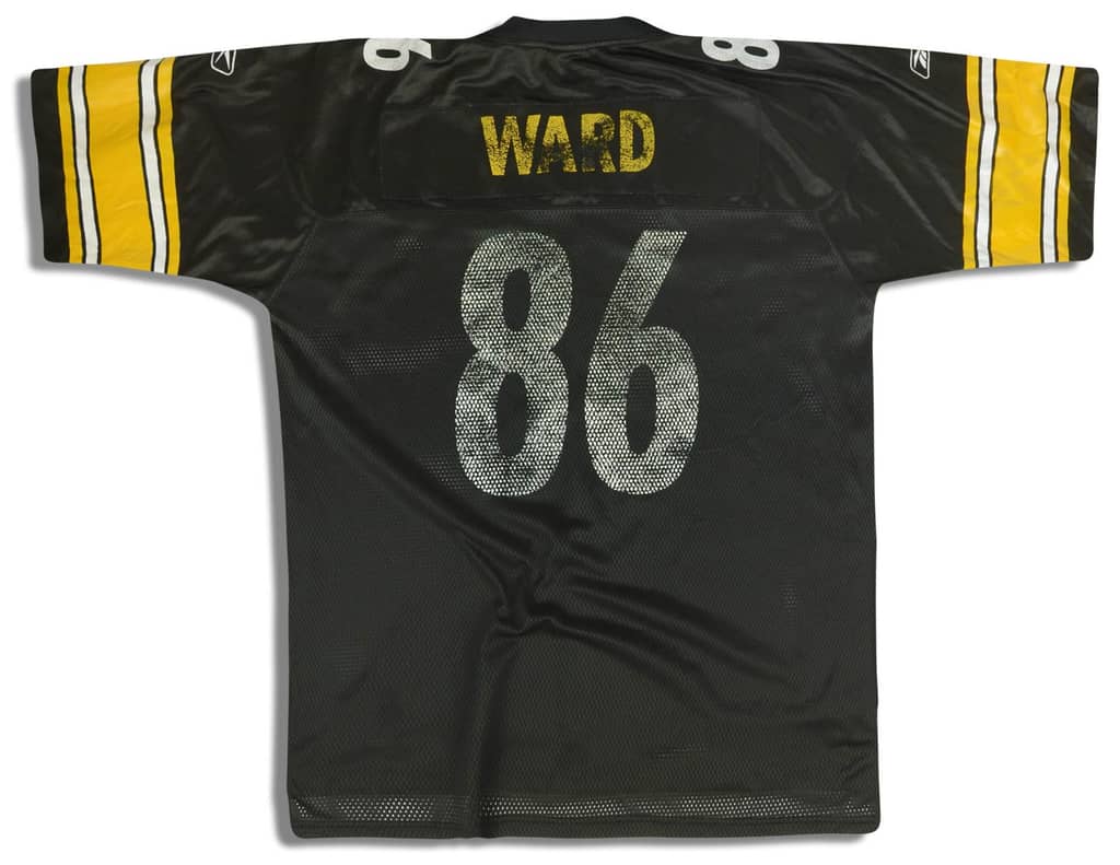 2008-11 Pittsburgh Steelers Ward #86 Reebok On Field Jersey (Home) XL