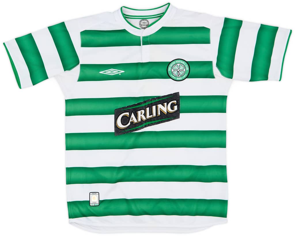 2003-04 Celtic Home Shirt Petrov #19 - 6/10 - (S)