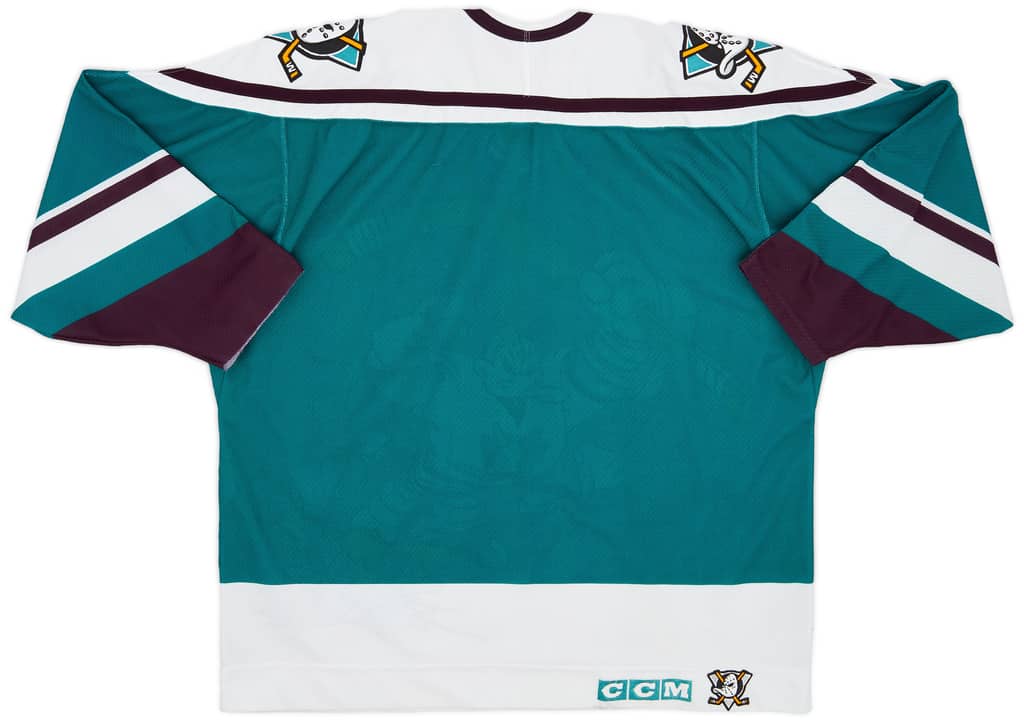 1995-96 Mighty Ducks of Anaheim CCM Alternate Jersey - 8/10 - (XL)
