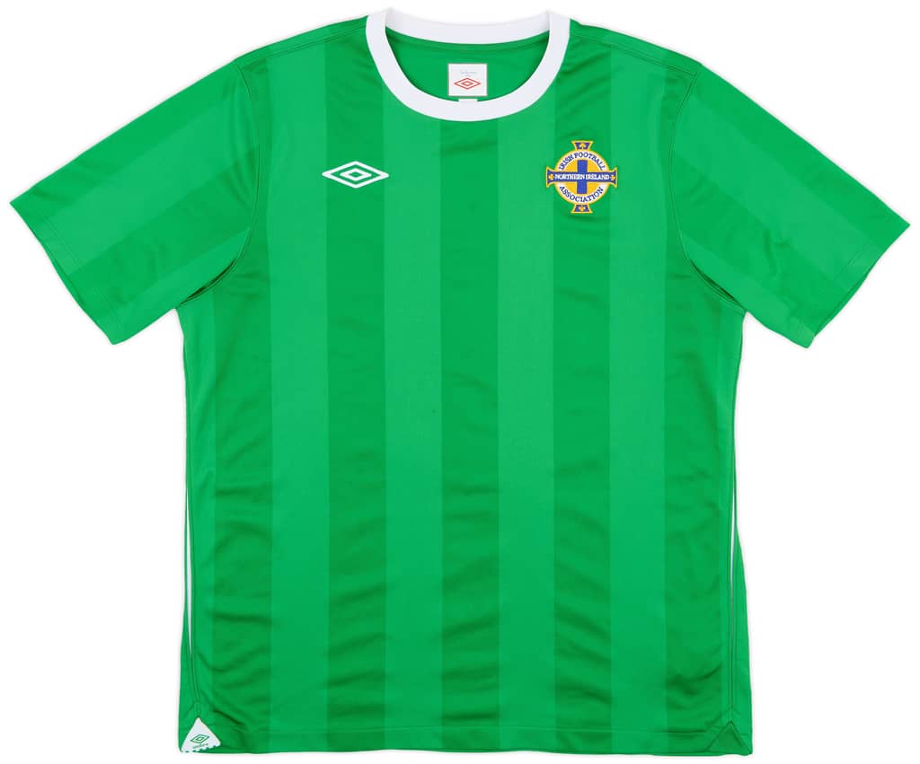2010-12 Northern Ireland Home Shirt - 8/10 - (L)