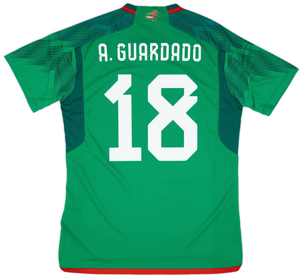 2022-23 Mexico Home Shirt A.Guardado #18