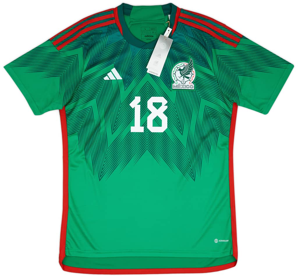2022-23 Mexico Home Shirt A.Guardado #18