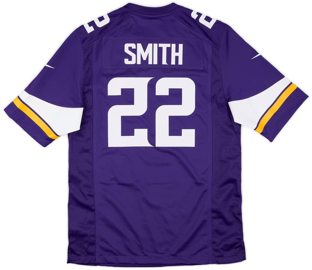 2018-24 Minnesota Vikings Smith #22 Nike Game Home Jersey (M)