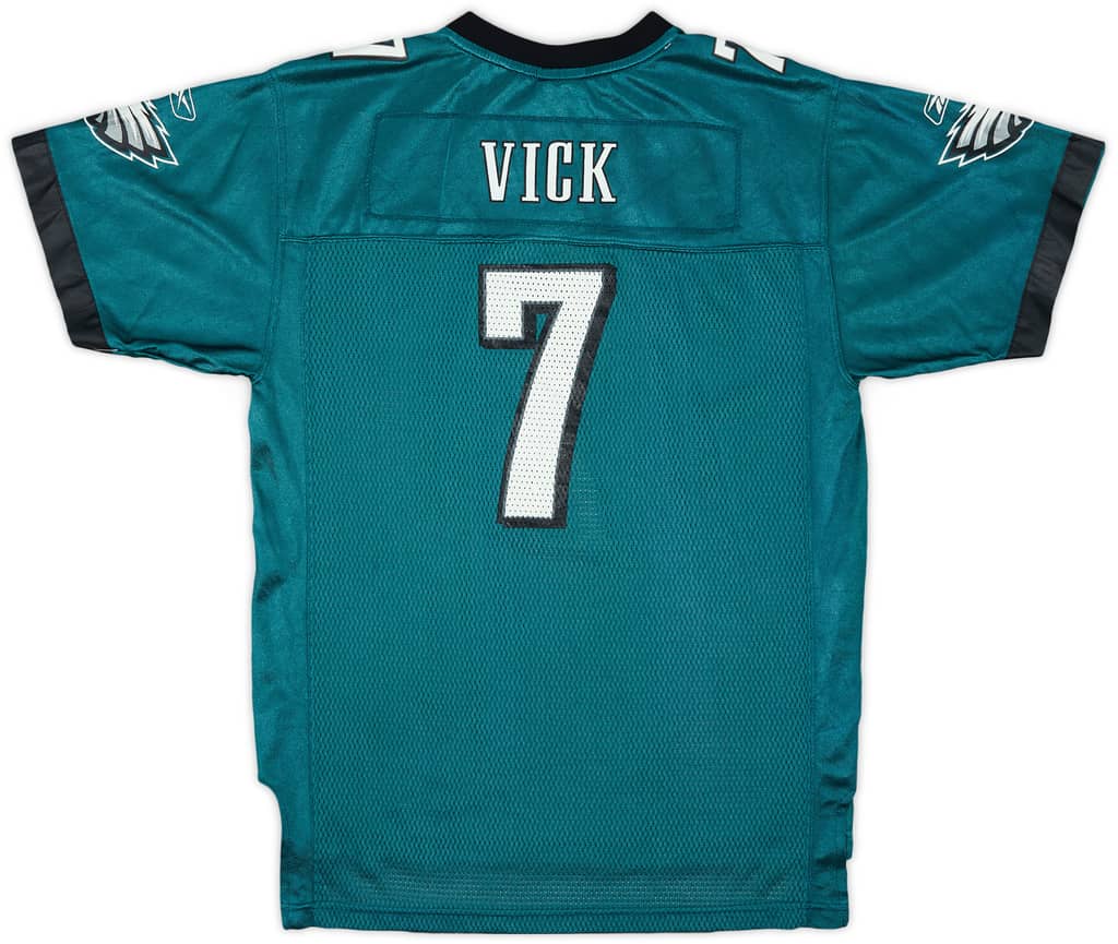2009-11 Philadelphia Eagles Vick #7 Reebok On Field Home Jersey - 9/10 - (XL.Boys)