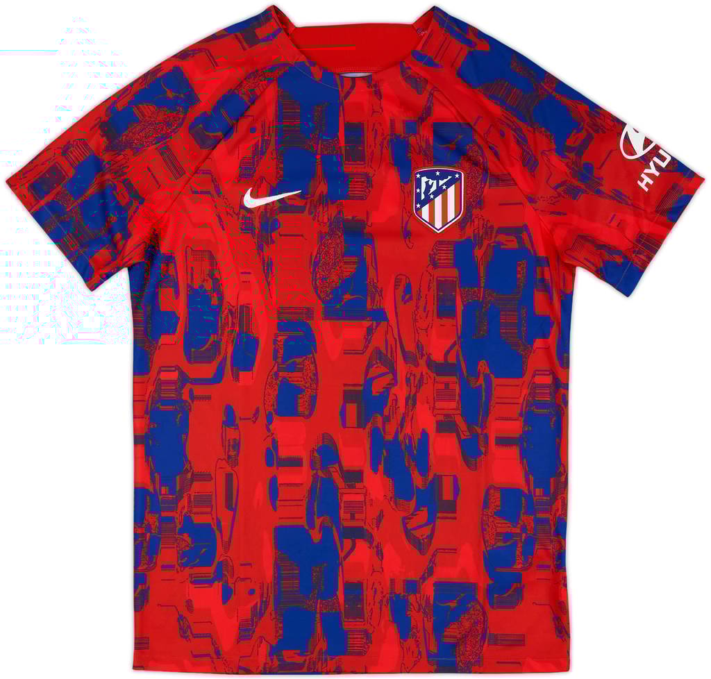 2023-24 Atletico Madrid Nike Pre-Match Shirt (S)