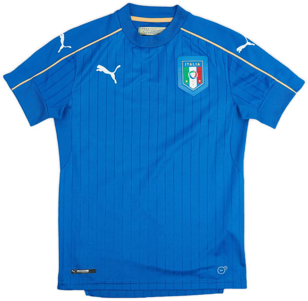 2014-15 Italy Home Shirt - 9/10 - (XS)