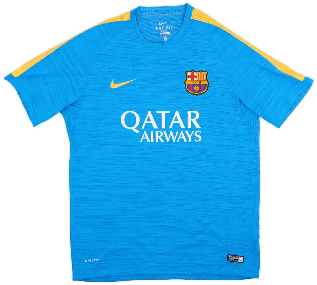 2015-16 Barcelona Nike Training Shirt - 8/10 - (L)