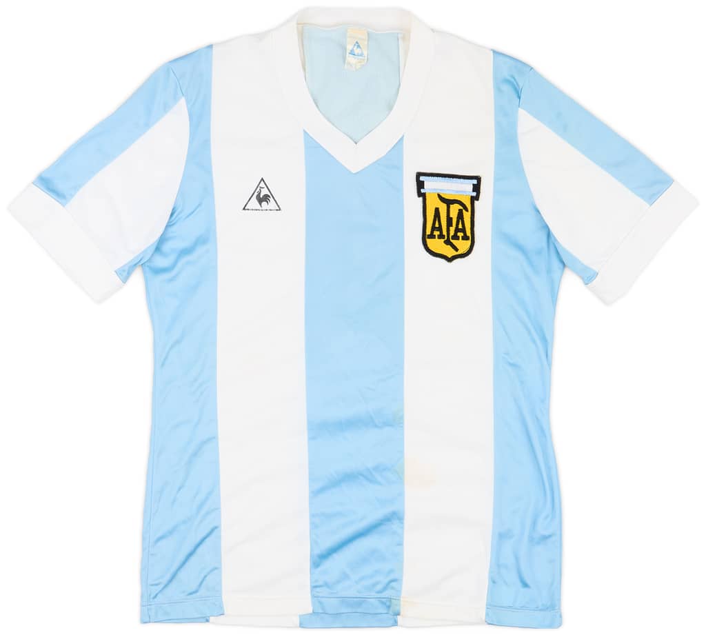 1984-86 Argentina Home Shirt - 7/10 - (S)
