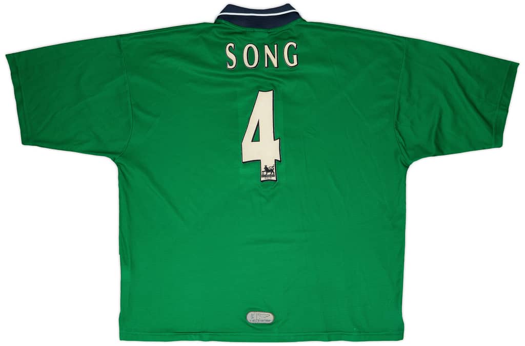 1999-00 Liverpool Away Shirt Song #4 - 6/10 - (XXL)