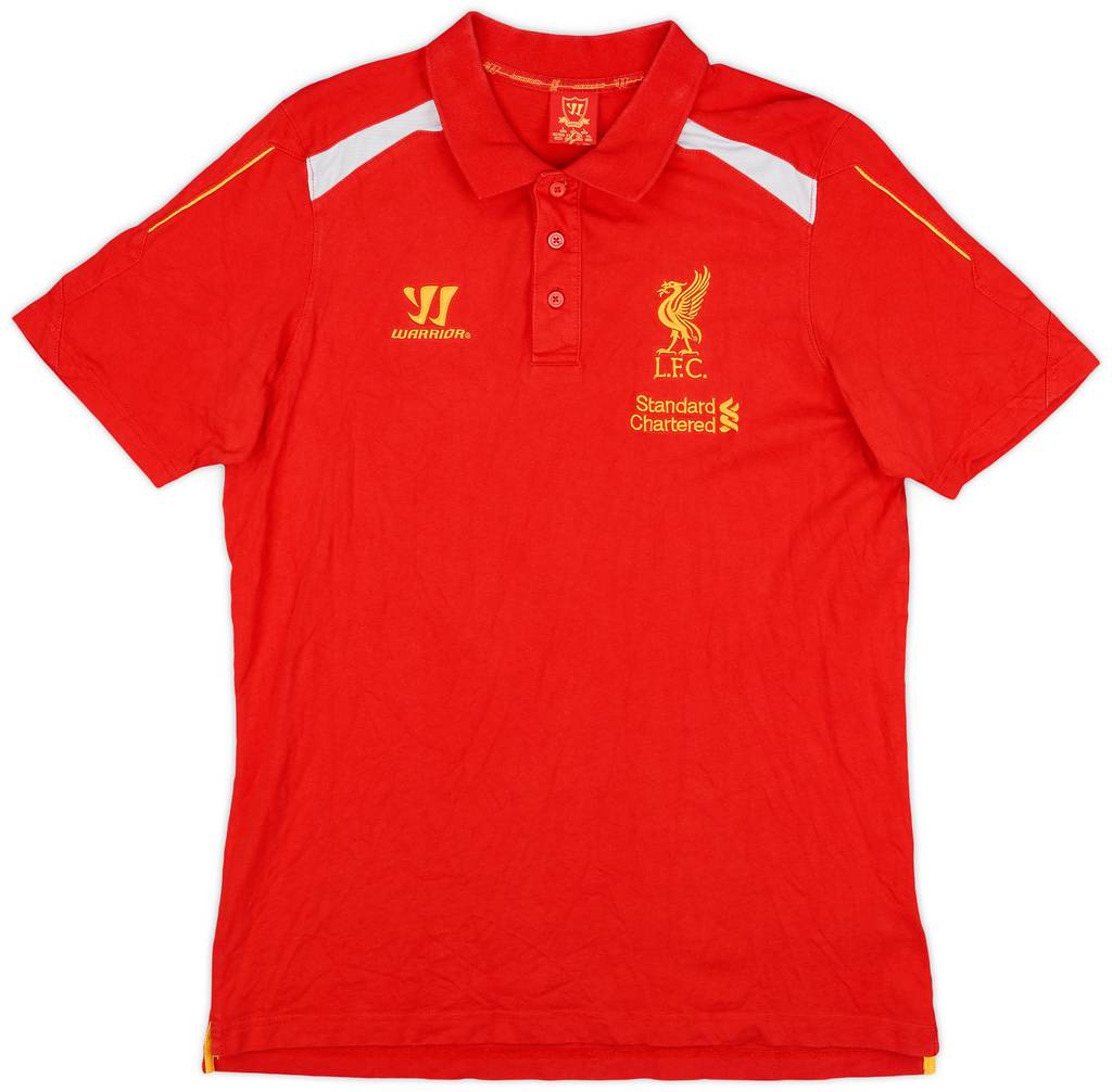 2013-14 Liverpool Warrior Polo Shirt - 9/10 - (L)