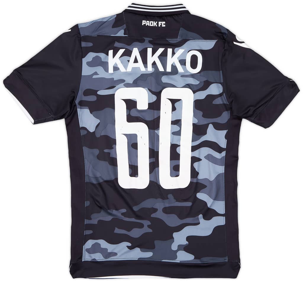 2015-16 PAOK Third Shirt Kakko #60 - 7/10 - (M)