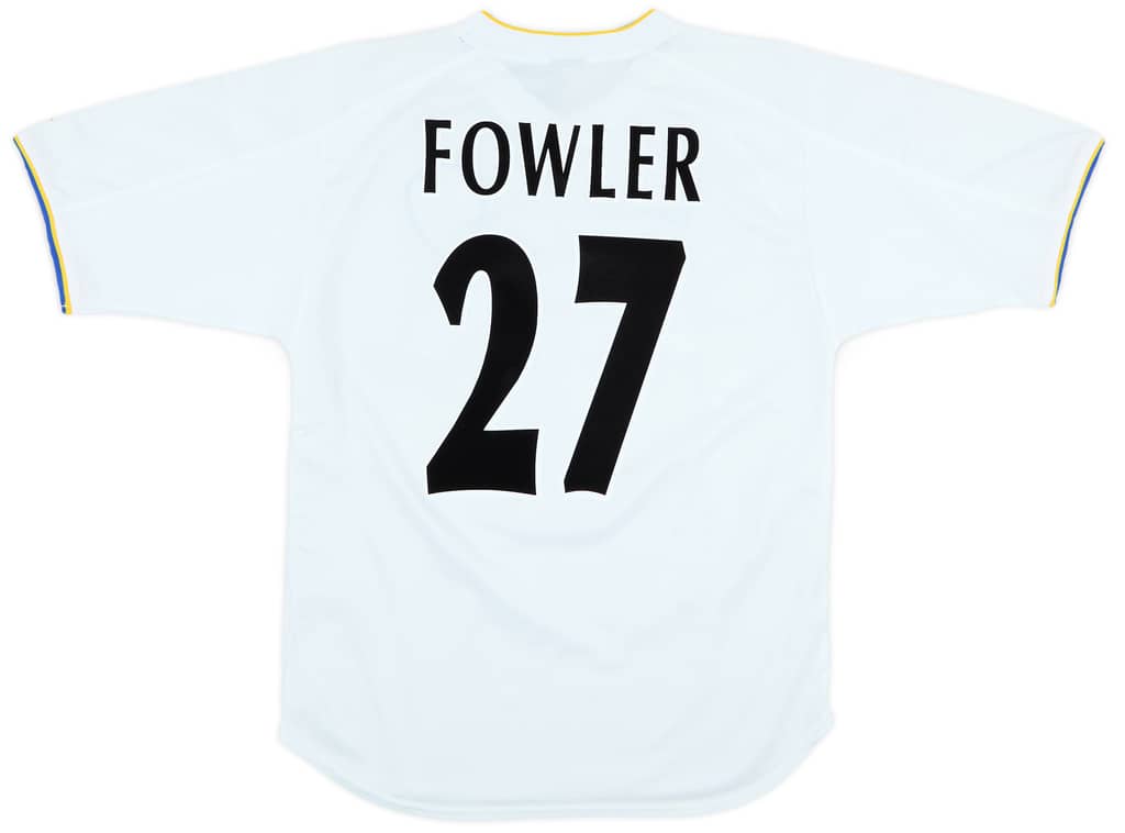 2000-02 Leeds United Home Shirt Fowler #27 (S)