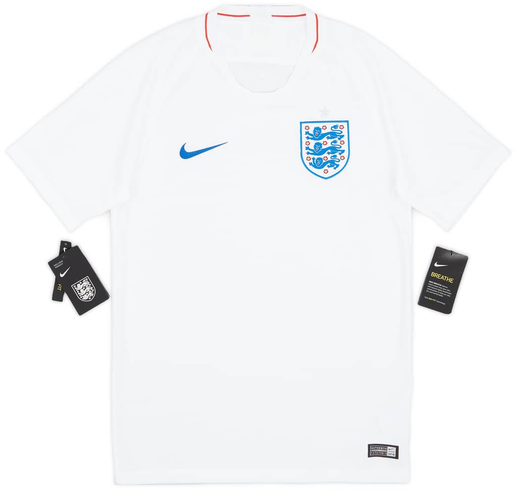 2018-19 England Home Shirt (S)
