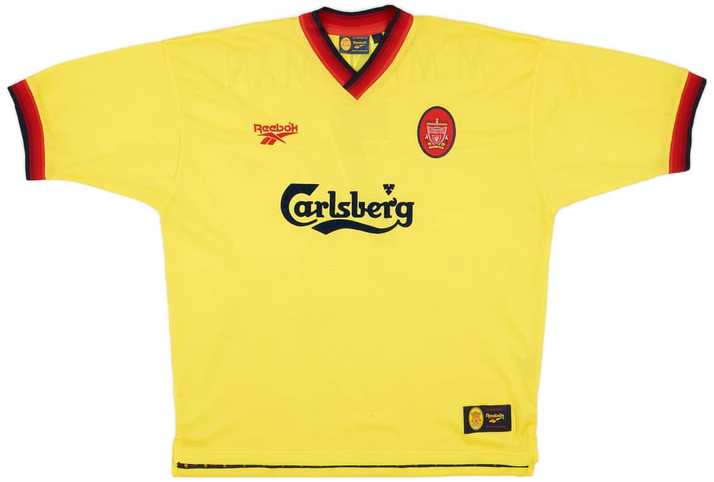 1997-99 Liverpool Away Shirt McManaman #7 - 8/10 - (XL)