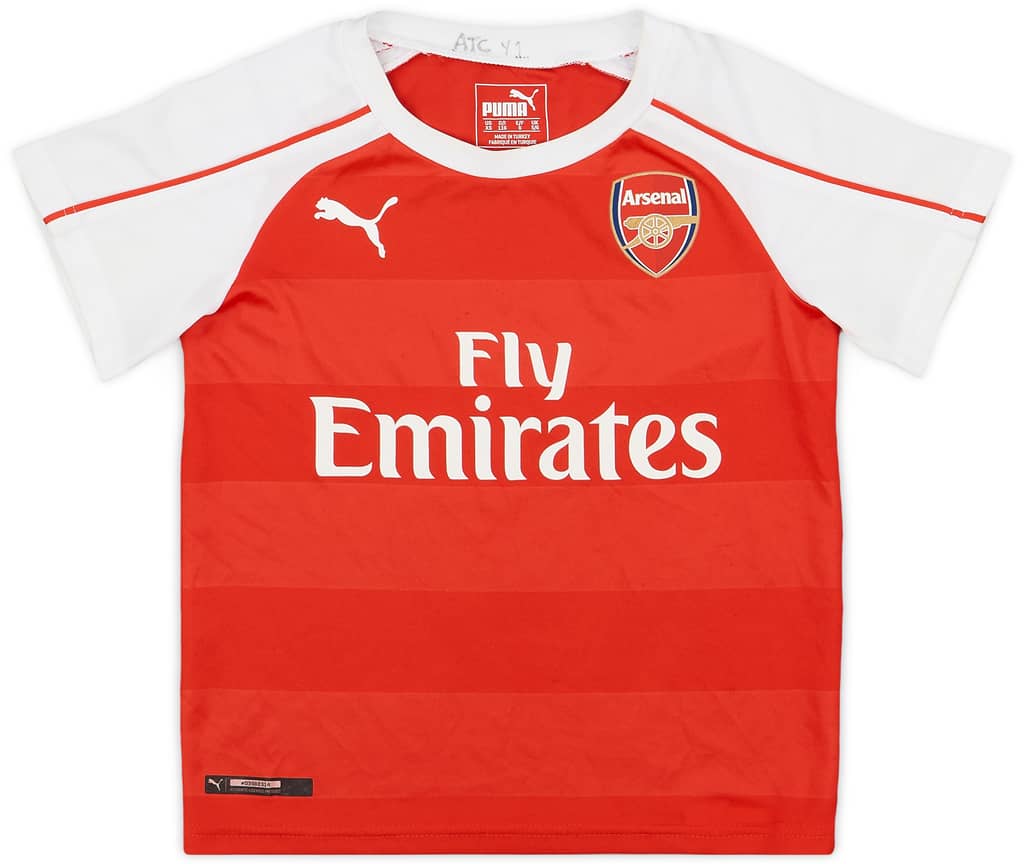 2015-16 Arsenal Home Shirt - 7/10 - (5-6 Years)