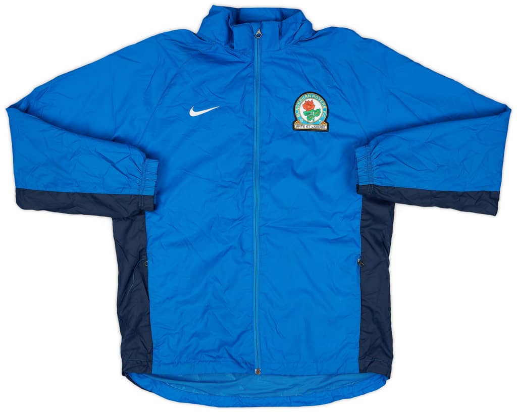2014-15 Blackburn Nike Hooded Rain Jacket - 8/10 - (XL.Boys)