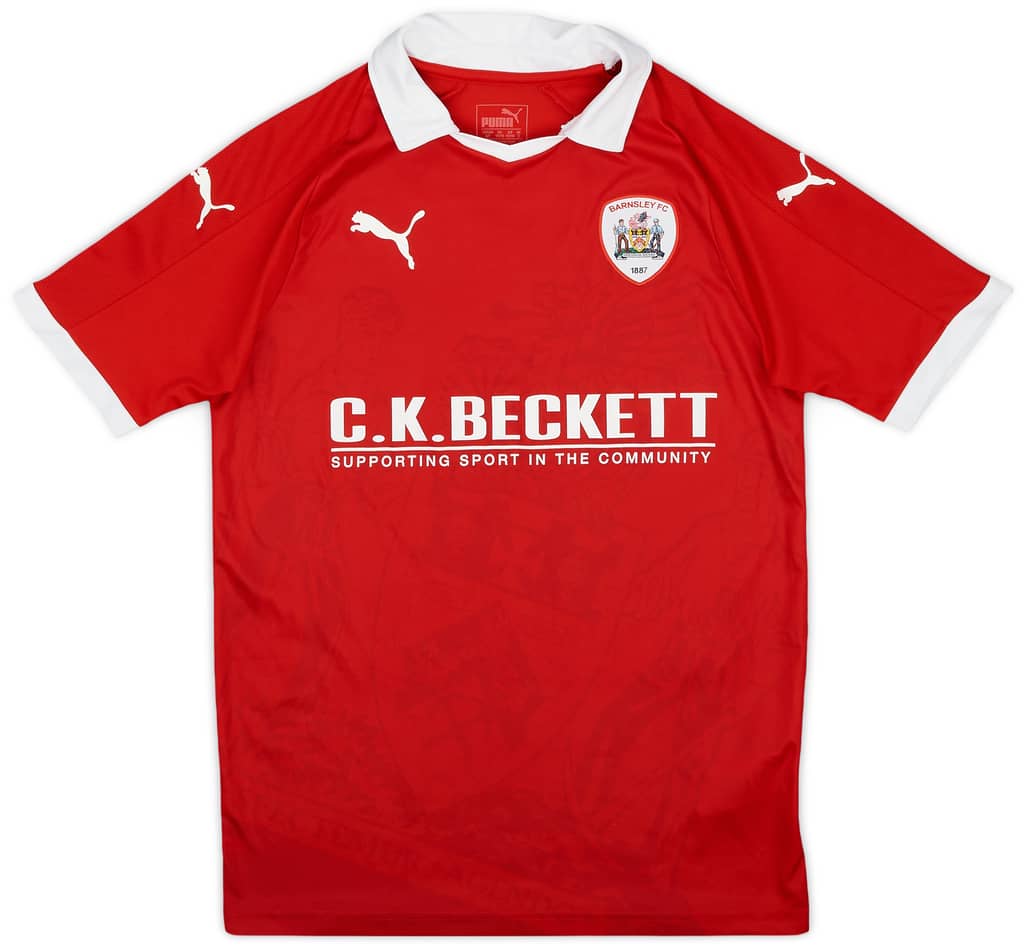 2018-19 Barnsley Home Shirt - 7/10 - (S)