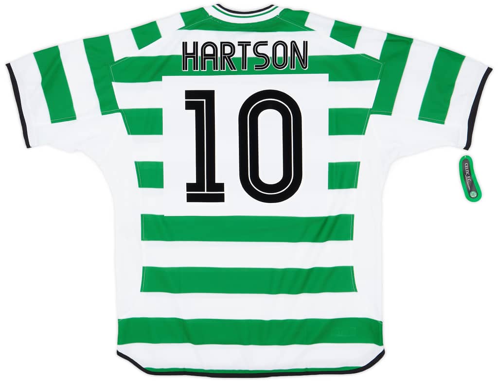 2001-03 Celtic Home Shirt Hartson #10 (XL)