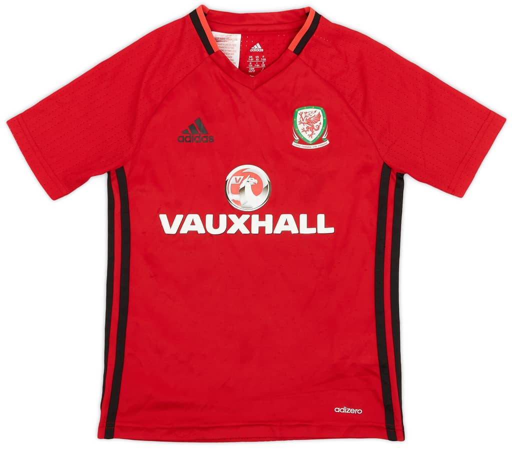 2016-17 Wales adidas Training Shirt - 6/10 - (S.Boys)