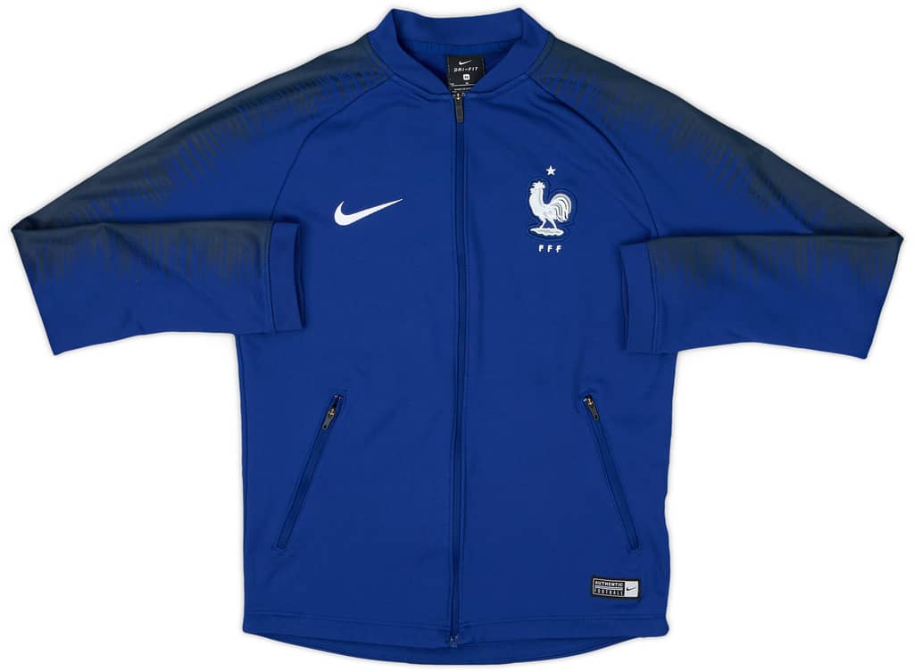 2018-19 France Nike Track Jacket - 9/10 - (M.Boys)