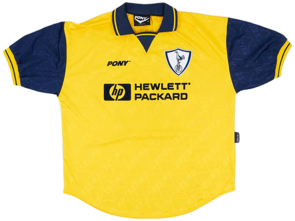 1995-97 Tottenham Third Shirt Sheringham #10 - 9/10 - (XL)