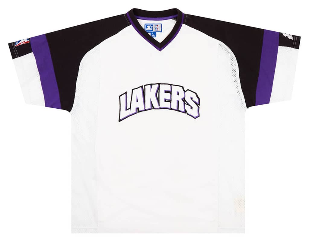 1990s LA Lakers Starter Training Tee L