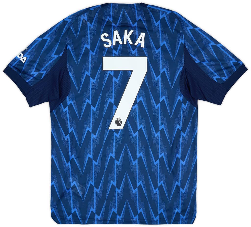 2025-26 Arsenal Authentic Away Shirt Saka #7