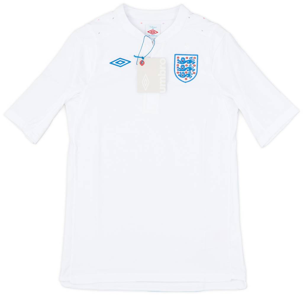 2010-11 England Home Shirt (XL.Boys)