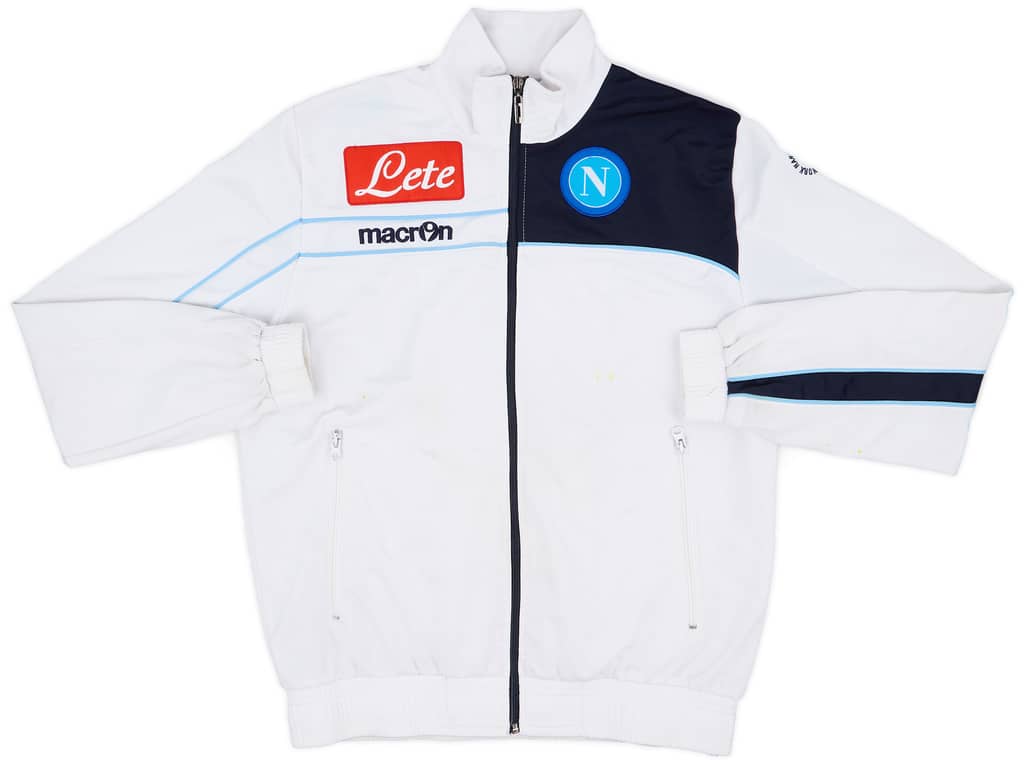 2011-12 Napoli Macron Track Jacket - 6/10 - (L)