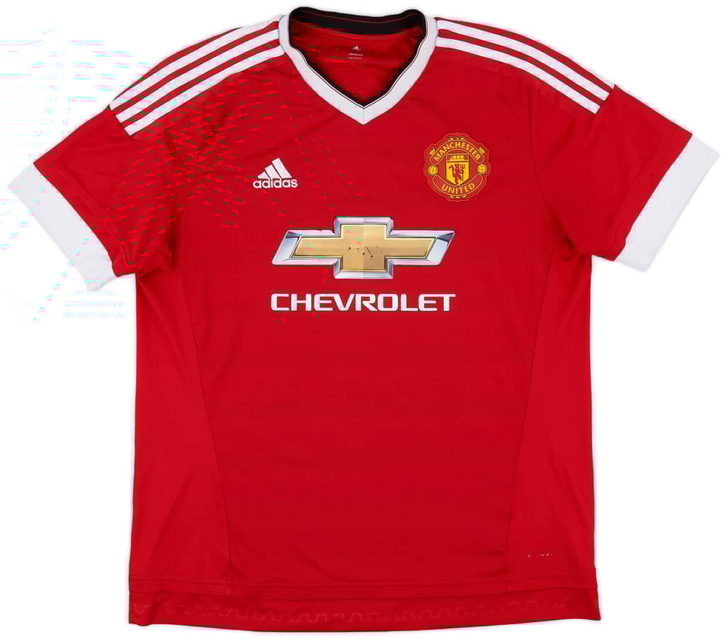 2015-16 Manchester United Home Shirt - 5/10 - (L)