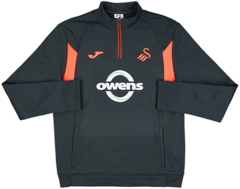 2023-24 Swansea City Joma 1/4 Zip Training Top - As New