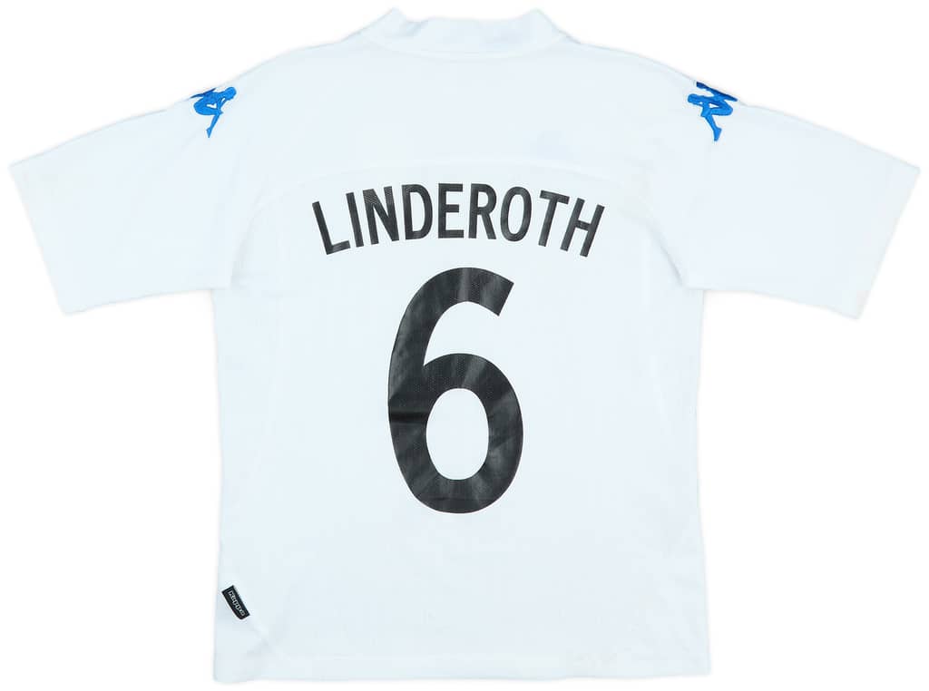 2004-05 FC Copenhagen Home Shirt Linderoth #6 - 5/10 - (XL.Boys)