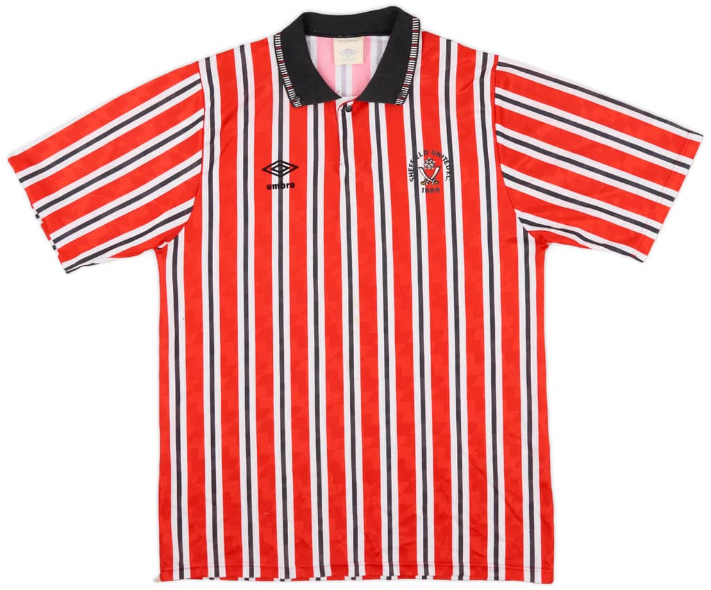 1990-92 Sheffield United Home Shirt - 8/10 - (M)